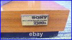 SONY PS-2300A Belt drive record player Condition Used, From Japan