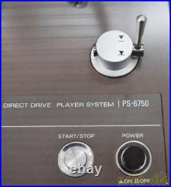 SONY PS-6750 Record Player Power Supply Voltage 100V Good Used Item from Japan K