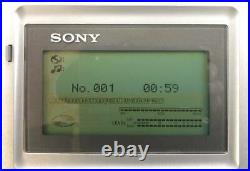 SONY Portable MD recorder MZ-R5ST F Operation has been confirmed From Japan