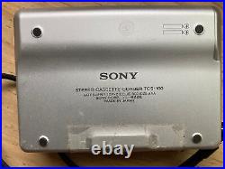 SONY TCS-100 Stereo Cassette Recorder from JAPAN A0149