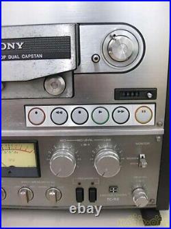 SONY TC-R6 Open reel deck Silver Audio Equipment USED from Japan #3476