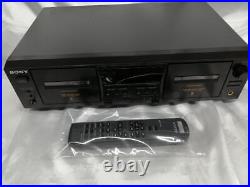 SONY TC-WE475 cassette deck Condition Used, From Japan