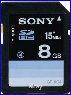 SONY Voice Recorder with SD Card Slot / 8GB SD Card ICD-LX31 From Japan