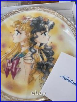 Sailor Moon Noritake Collaboration Plate From JAPAN Official Fan Club Only Item