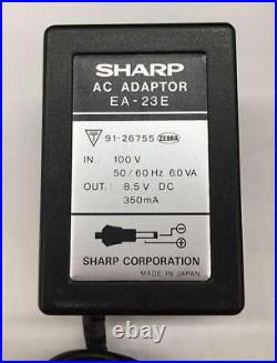 Sharp Ce-125 Junk Product Lcd Defect Paper Feed Only Works Recorder From japan U
