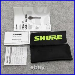 Shure Cardioid Dynamic Vocal Microphone With 15' XLR-XLR Cable From JAPAN