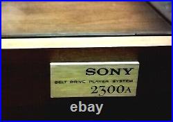 Sony 2300-A Record Player From Japan USED