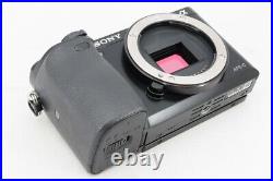Sony Alpha A6000 24.3MP Shutter count 8350 Mint From Japan #611M