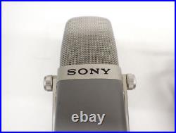 Sony C38B Condenser Cable Professional Microphone From Japan Used
