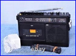 Sony CF-1150 FM/AM radio cassette recorder great condition from Japan Used