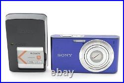 Sony Cyber-shot DSC-W610 14.1MP Blue Digital Camera From JAPAN Near MINT