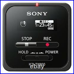 Sony IC Recorder 16GB ICD-TX800 Small size Black from Japan