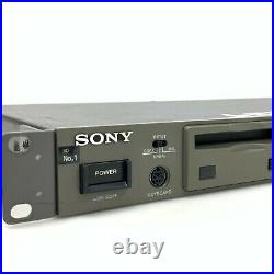 Sony MDS-E12 MiniDisc Playback Recorder Pro MD Deck with Rack Ears from Japan HJ