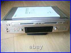 Sony MDS-W1 Md Mini Disc Deck Double W Player Recorder from Japan