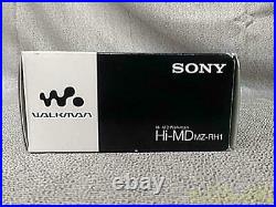 Sony MZ-RH1 Hi-MD MiniDisc Recorder Player Hi-MD Walkman From Japan Silver