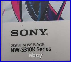 Sony Nw-S313 Walkman Hatsune Miku Model From japan Used