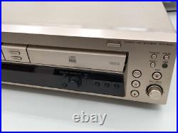 Sony RCD-W500C CD Recorder From Japan Good Condition (Gold)
