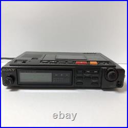 Sony TCD-D10 Walkman DAT Portable Cassette Tape Recorder black from Japan