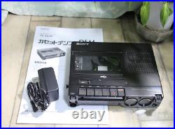 Sony TC-D5M Vintage Portable Stereo Cassette Recorder From Japan Used