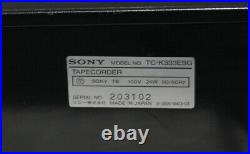 Sony TC-K333ESG 3-Head Cassette Tape Deck Recorder USED From Japan