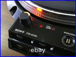 Sony TTS-8000 Turntable Record Player Good condition from japan