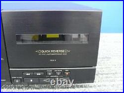 Sony Tc-Wr990 Maintained Twin Recording Re-Quickley Bass Deck From Japan USED