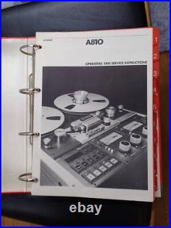 Studer A810 Open Reel Deck Used Working Item From Japan Free Shipping