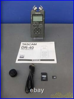 TASCAM DR-40X 4 Track Digital Audio Recorder From Japan good condition