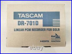 TASCAM DR-701D 6 TRACK PORTABLE AUDIO RECORDER from Japan #20240229100