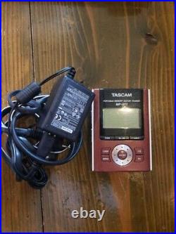 TASCAM GT-R1 Red Portable Guitar Bass Recorder from Japan Used