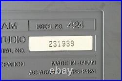 TASCAM Portastudio 424 Cassette 4-track Recorder Excellent+ from JAPAN #3718