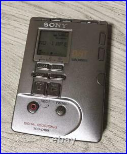 TCD-D100? Sony Portable DAT Walkman Recorder Used From Japan