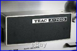 TEAC 7010 autoreverse Rare Reel to Reel Tape Recorder, spools, from squonk. Co