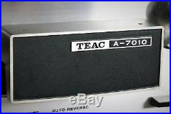 TEAC 7010 autoreverse Rare Reel to Reel Tape Recorder, spools, from squonk. Co