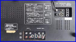 TECHNICS Open Reel Deck RS-1500U Black Free shipping from Japan