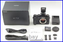 TOP MINT in Box? Fujifilm X-T2 24.3 MP Digital Camera Black Body From JAPAN