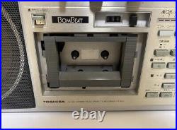 TOSHIBA RT S90 Bom Beat Adres Stereo Radio Cassette Recorder Japan From