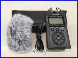 Tascam DR-40X Four Track Handheld Recorder and USB Interface- Black from Japan