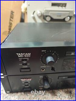 Tascam MD-350 Professional Rackmount Minidisc Rec/Player, Direct Japan Import