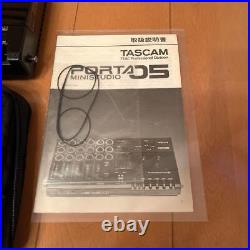 Tascam Porta 05 Ministudio Multitrack Cassette Recorder From Japan cc51