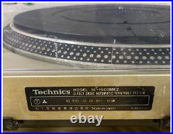 Technics SL-1600MK2 Record Player Automatic Turntable From Japan Used
