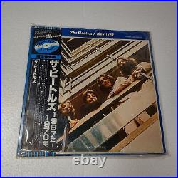 The Beatles 1962-1966 + 1967-1970 2 LP Record Red Blue &phot book from japan