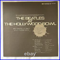 The Beatles at Hollywood Bowl With OBI & Insert LP 12inch from Japan
