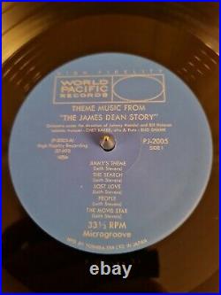 Theme Music From The James Dean Story OST Japan + Obi Vinyl LP MINT RARE