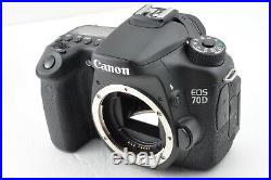 Top Mint sc267(0%) Canon EOS 70D 20.2MP Digital 18-135mm Kit from Japan #1695