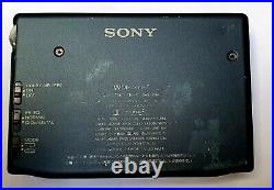 ULTRA RARE SONY WM-R707 RECORDING WALKMAN with Remote from 1988 (Not Working)