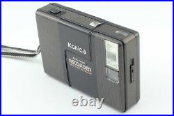UNUSED in BOX? Konica Recorder Black Half Frame Point & Shoot Camera From JAPAN