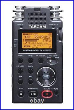 Unused Tascam DR-100 MKII Portable Linear PCM Recorder Digital From JAPAN