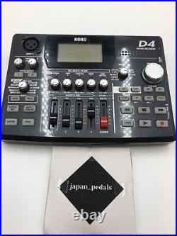Used KORG D4 Digital Recorder Compact 4-track Recorder from japan fedex used