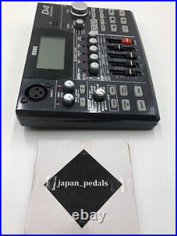 Used KORG D4 Digital Recorder Compact 4-track Recorder from japan fedex used